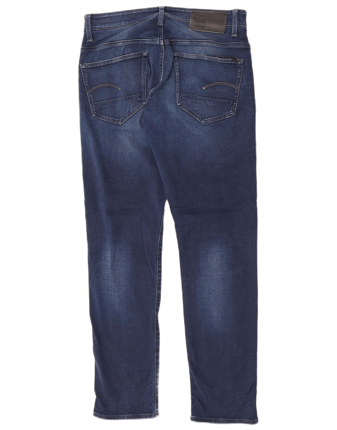 G-Star Męskie 3301 Slim Jeans W31 L32 Niebieska bawełna