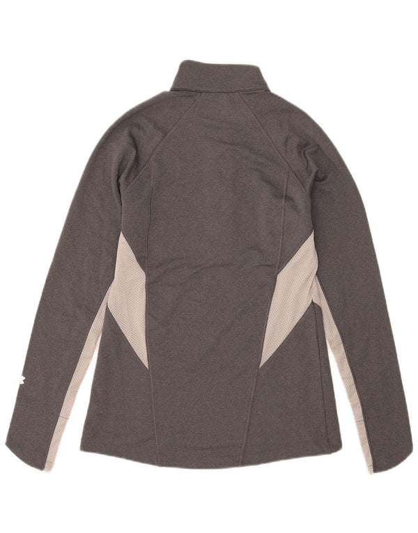 Męski dres Under Armour Cold Gear z pulowerem, kolor średnioszary