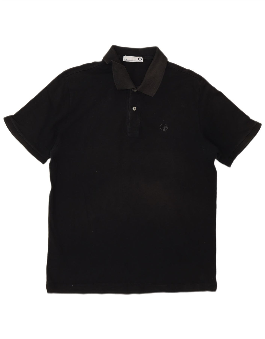 Męska koszulka polo Sergio Tacchini IT 50, średnia czarna