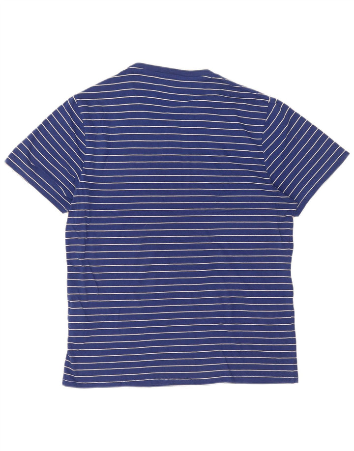 T-shirt męski Levi's, mały, bawełniany w granatowe prążki