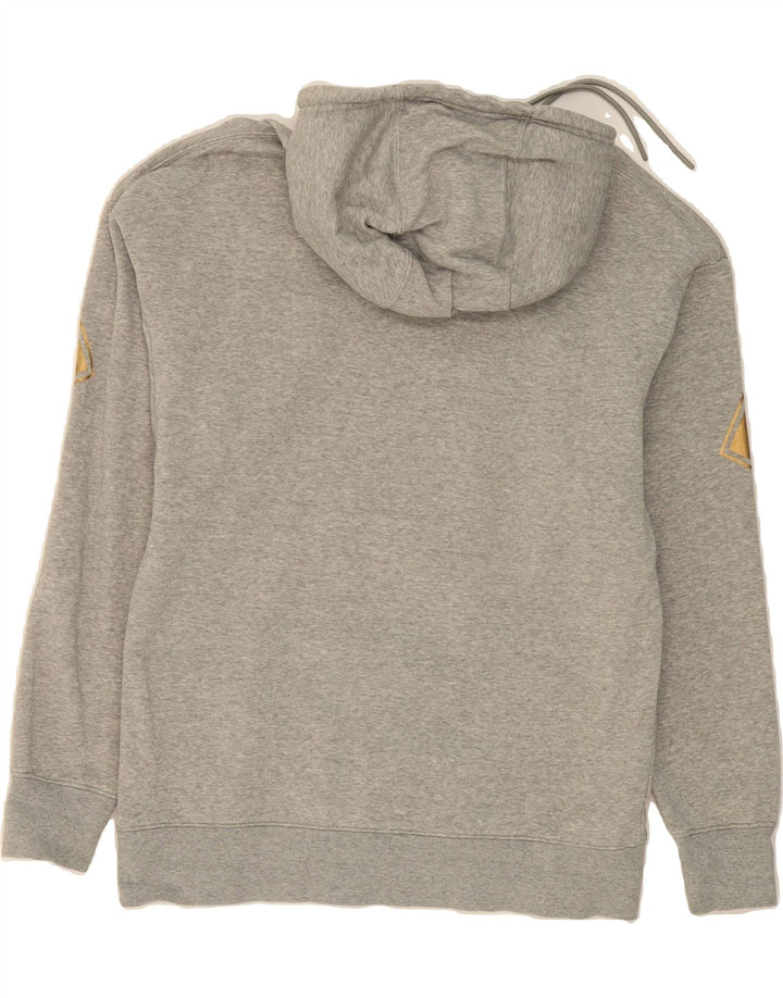 NIKE Mens Graphic Hoodie Jumper Medium Grey Cotton Vintage Nike and Second-Hand Nike from Messina Hembry 