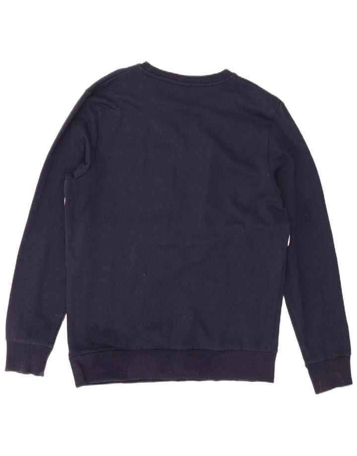 Męska bluza z grafiką Jack & Jones, duża, granatowa, z blokami kolorów