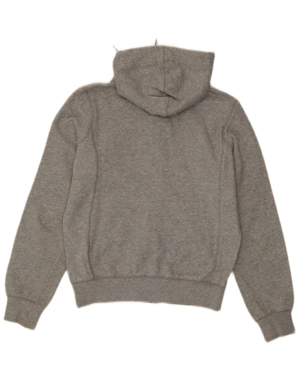 Damski sweter z kapturem i zamkiem błyskawicznym Nike, UK 6/8 XS, szary