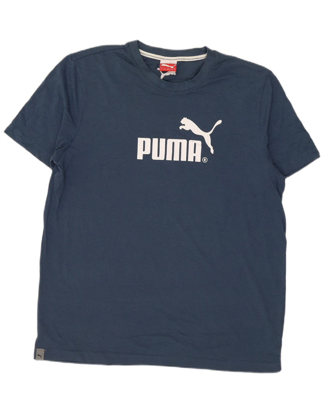 Męska koszulka z grafiką Puma, średnia, granatowa