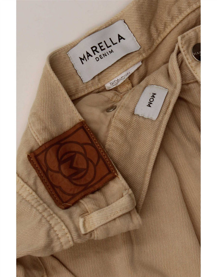 Dżinsy damskie Marella Mom Tapered W28 L26 Beżowe