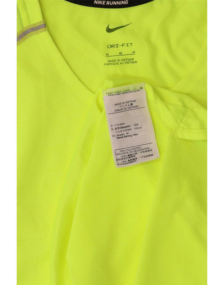 Męska kamizelka Nike Dri Fit, średni zielony poliester