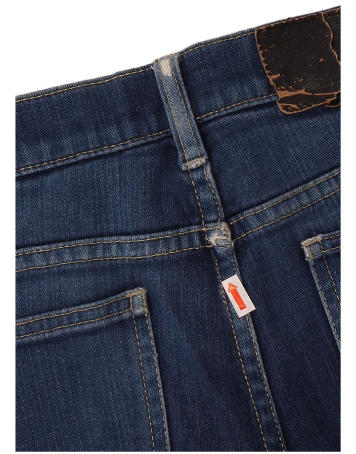 TANIE Dżinsy damskie Slim W32 L33 Niebieskie bawełniane