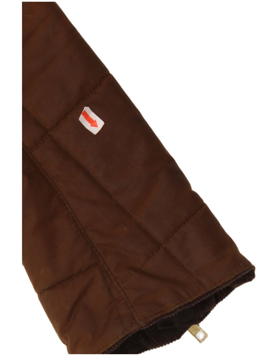 Damska kurtka wojskowa z woskowanej bawełny BARBOUR UK 16, duża brązowa bawełna