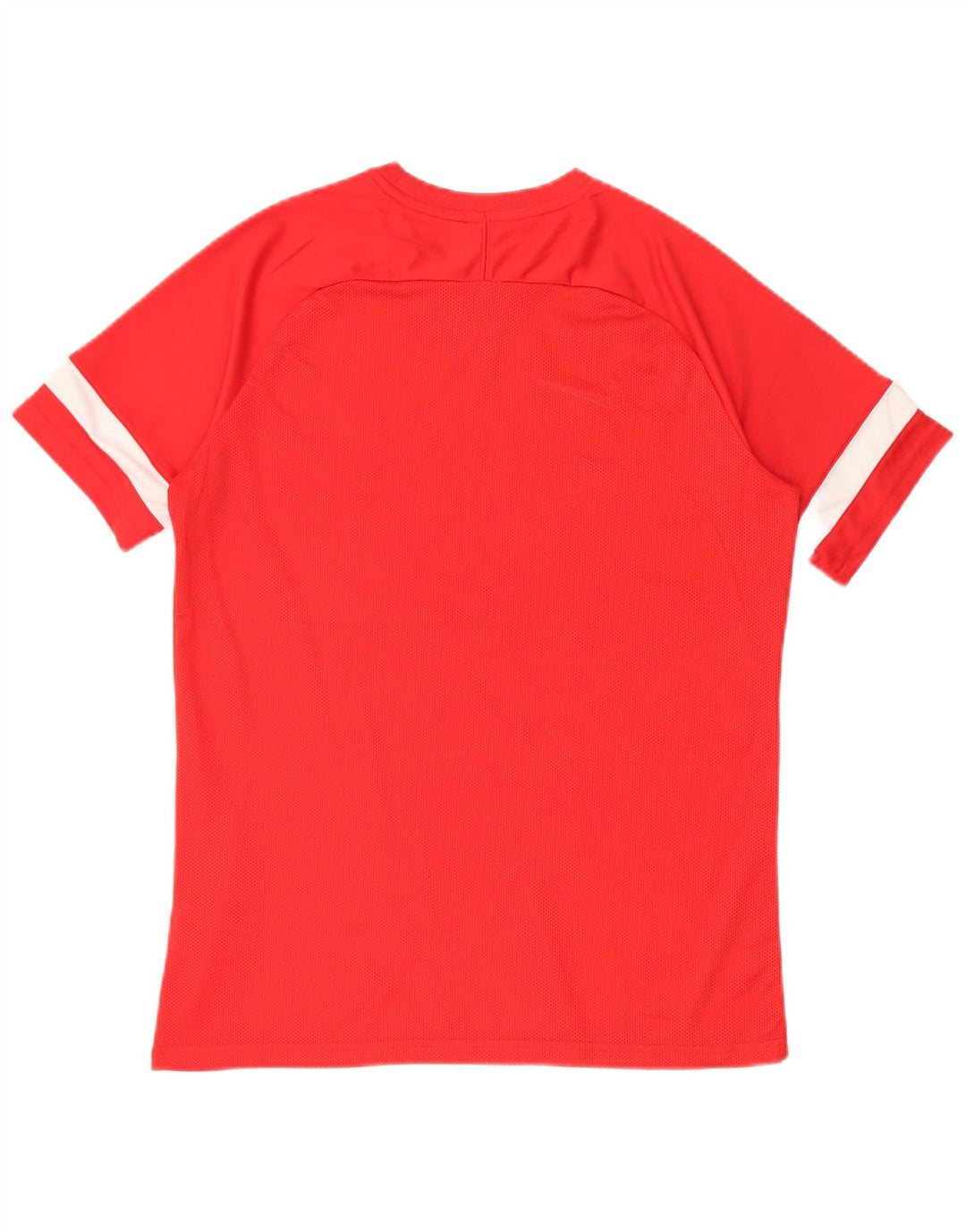 Męski T-shirt Nike Dri Fit, duży, czerwony, poliestrowy blok kolorów