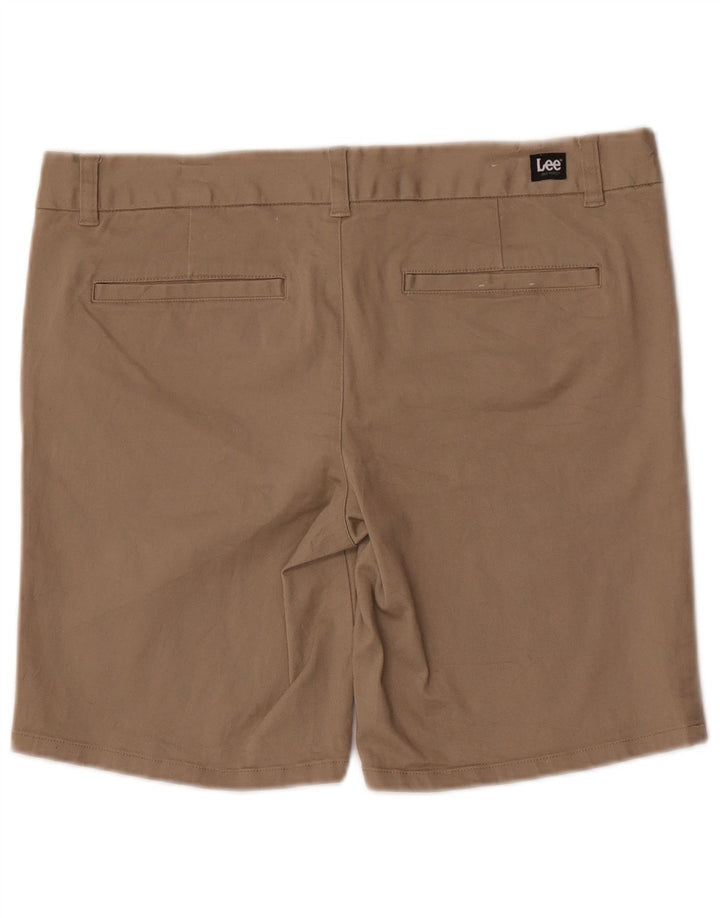 Damskie spodenki Chino Lee US 13 Large W34 Brązowa bawełna