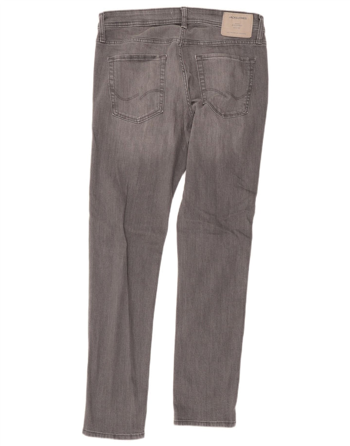 Męskie jeansy Jack & Jones GLENN Slim W34 L33 Szara bawełna
