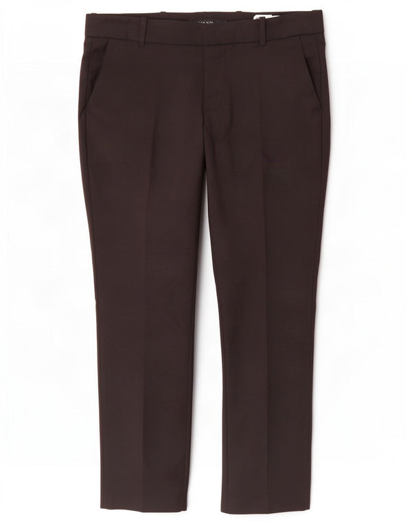 Proste spodnie chino Zara, duże, duże W30 L28, czarne, bawełniane