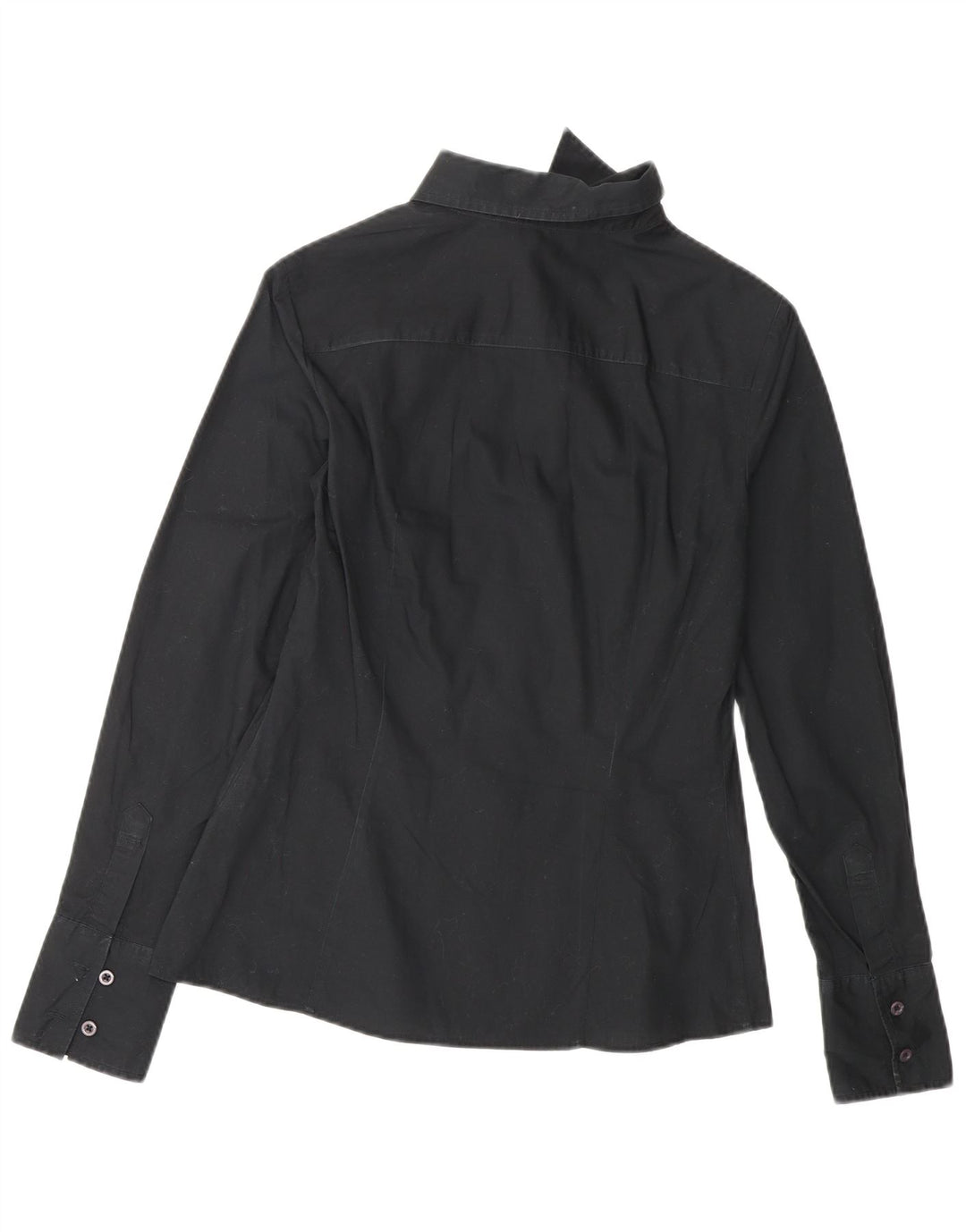 Koszula damska BENETTON UK 10 Small, czarna, bawełniana