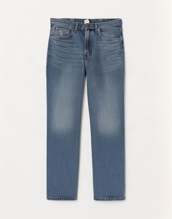 Męskie jeansy Wrangler Evolution Straight W32 L34 Niebieskie bawełniane