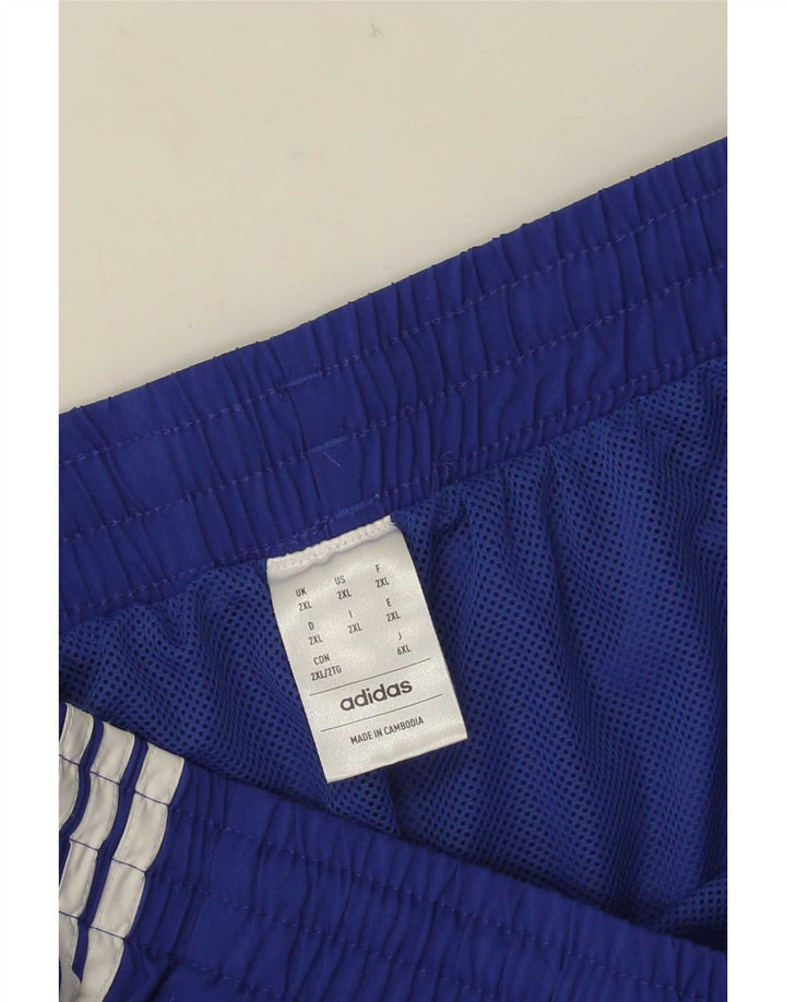 Męskie spodenki sportowe Adidas 2XL niebieskie