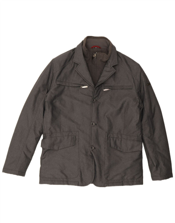 Męska kurtka wiatrówka Ivy Oxford IT 54 2XL Szary poliester