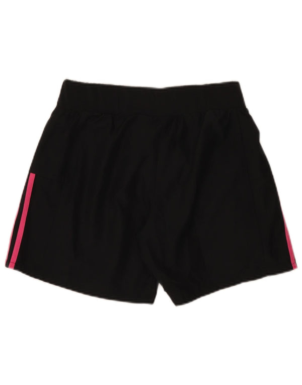Damskie spodenki sportowe Adidas UK 10, małe, czarne, poliestrowe