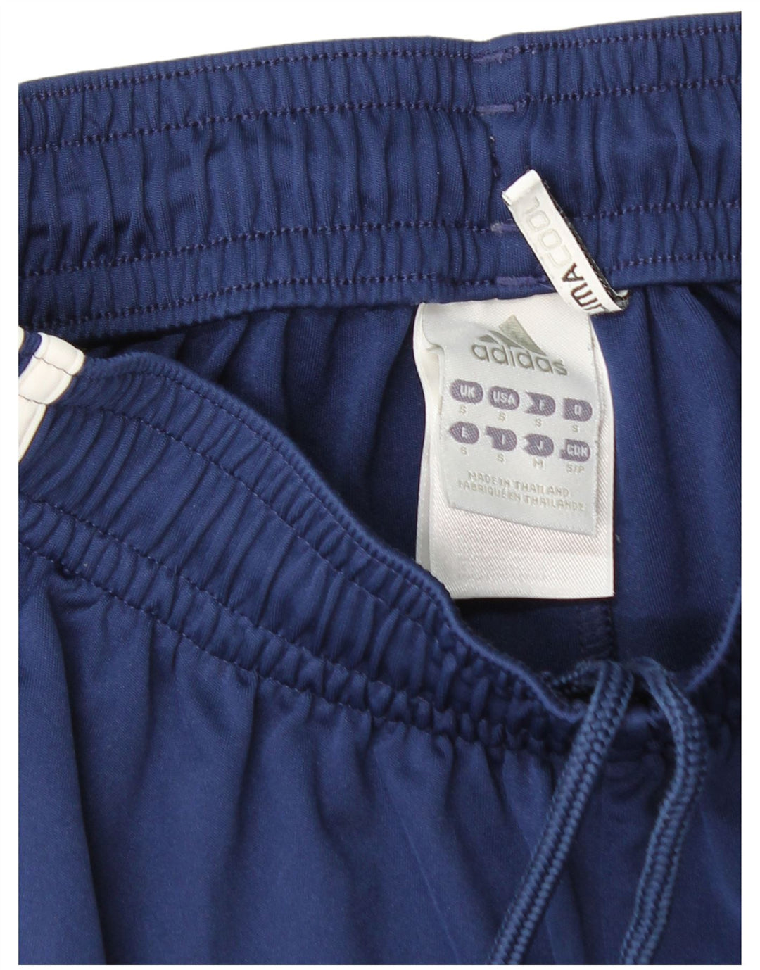 Męskie spodenki sportowe Adidas Climacool, małe, granatowe, z blokami kolorów, poliestrowe