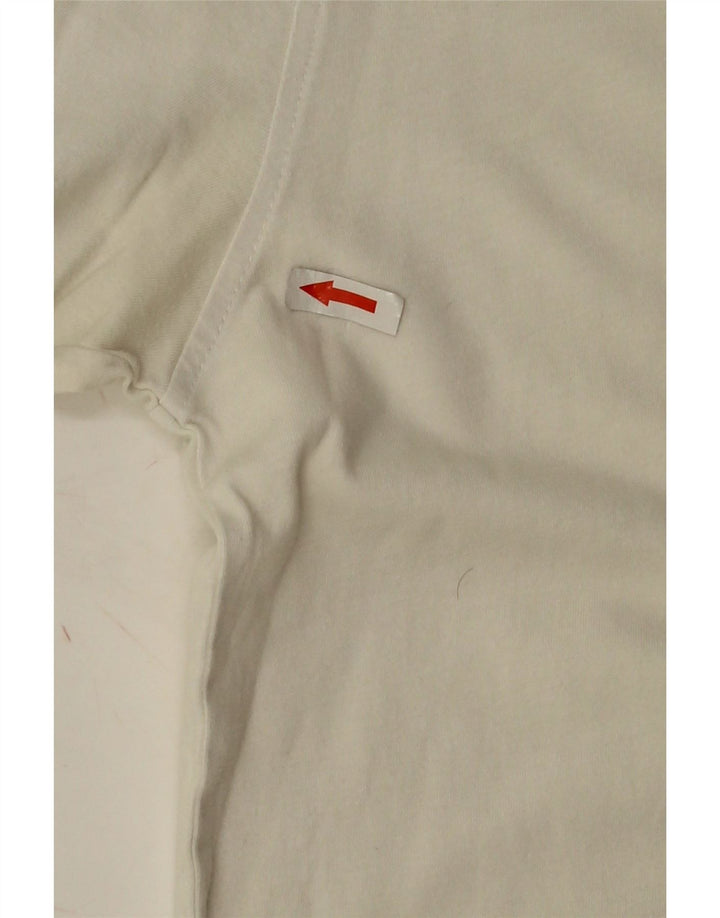 Męska koszulka T-shirt o regularnym kroju Tommy Hilfiger, średnia biała bawełna