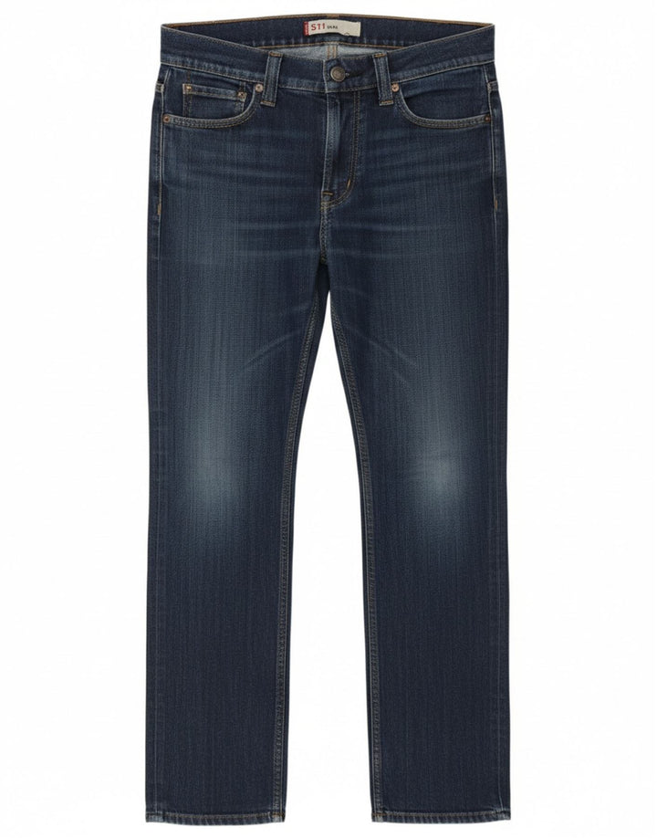 Męskie jeansy Levi's 511 Slim W32 L32 Niebieska bawełna