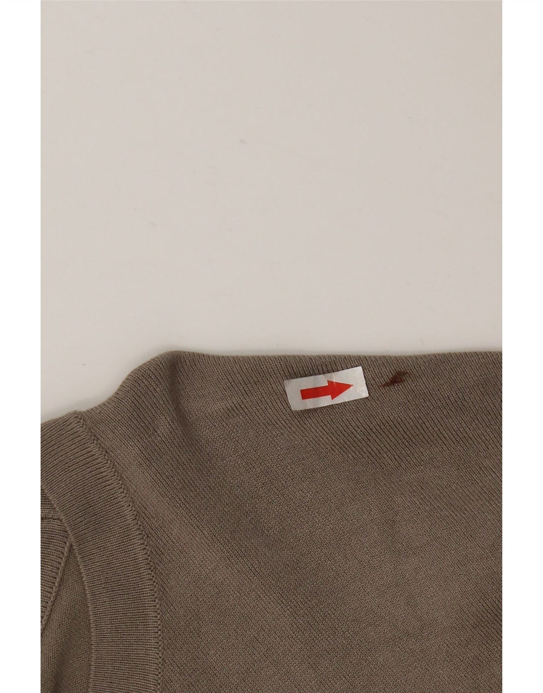 Męski sweter z okrągłym dekoltem Zara XL, szara wiskoza