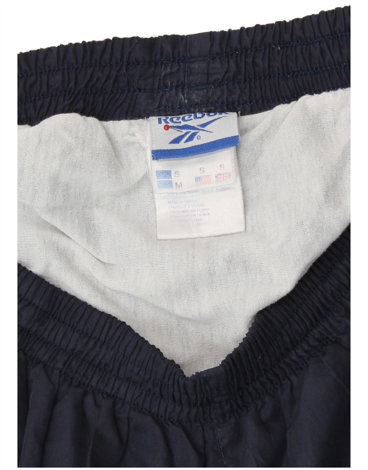 Męskie spodenki sportowe Reebok, małe, granatowe, z poliestru