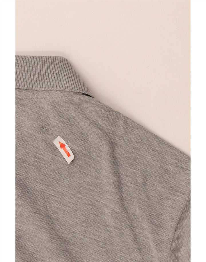 Męska koszulka polo Reebok XL, szara, bawełniana