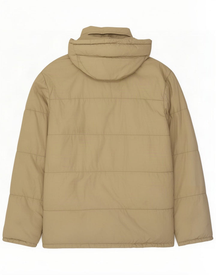 Alberto Aspesi damska kurtka oversize z kapturem UK 8 Small Beige