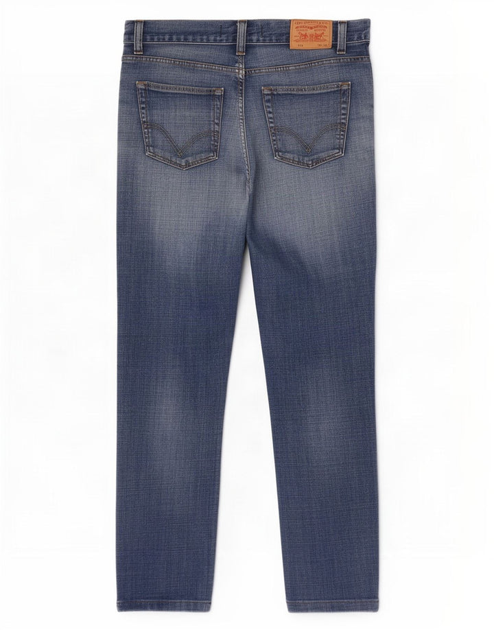 Męskie jeansy Levi's 512 Bootcut W33 L31 Niebieska bawełna
