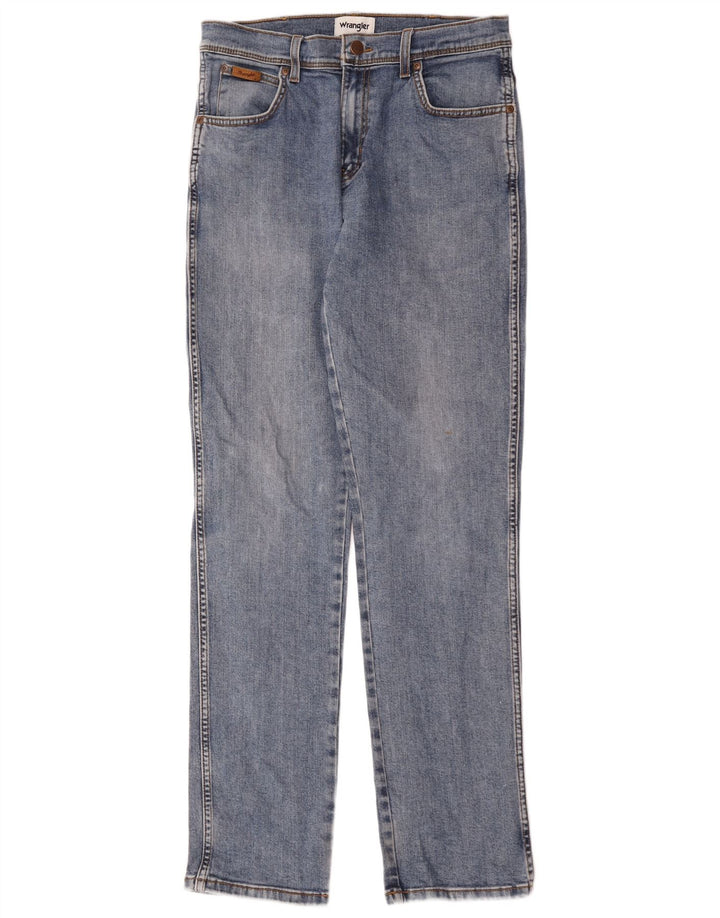 Męskie jeansy Wrangler Texas Straight W32 L34 Niebieskie, bawełniane
