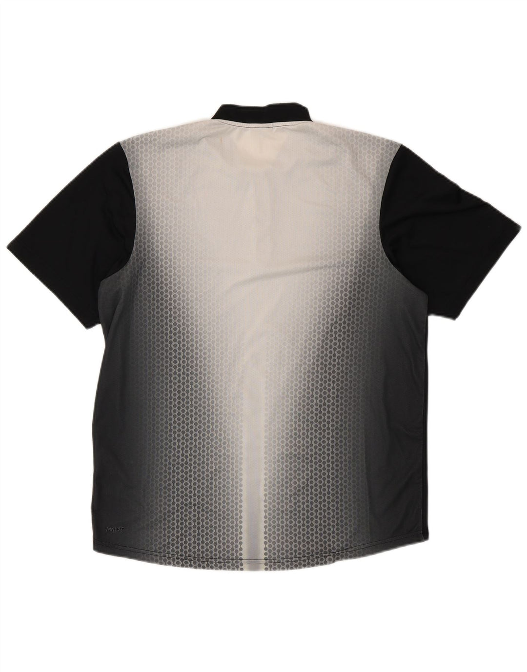 Męski T-shirt NIKE Dri Fit UK 39/41 Średni czarny poliester w cętki
