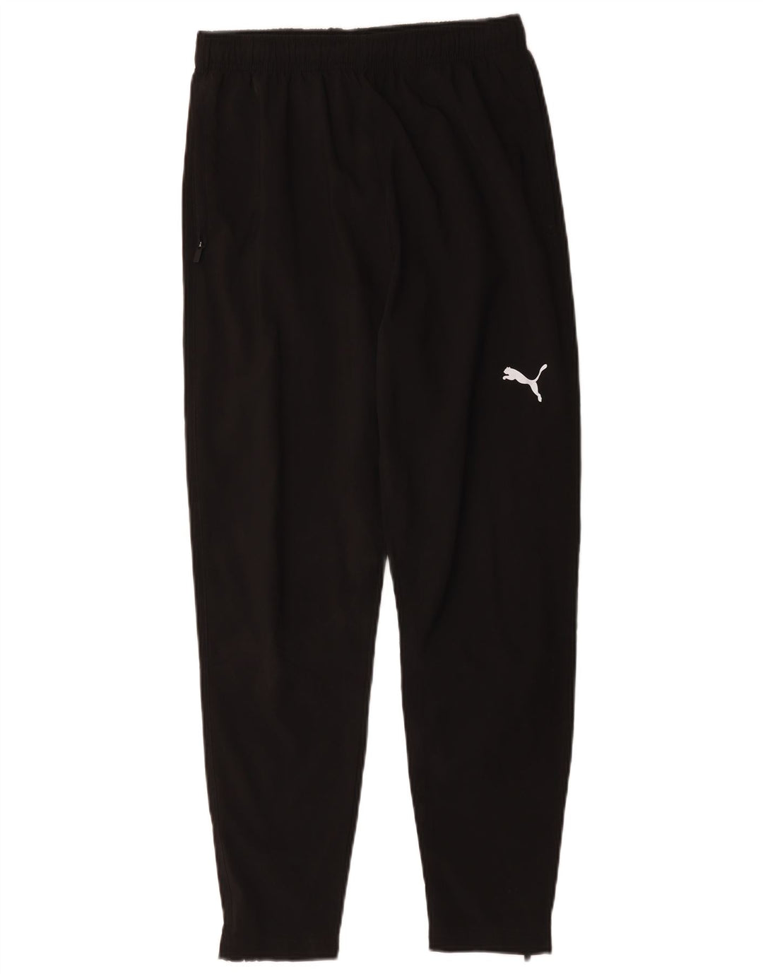 Damskie spodnie dresowe Puma UK 10, małe, czarne, poliestrowe