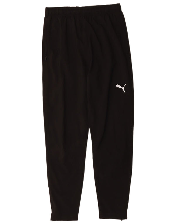 Damskie spodnie dresowe Puma UK 10, małe, czarne, poliestrowe