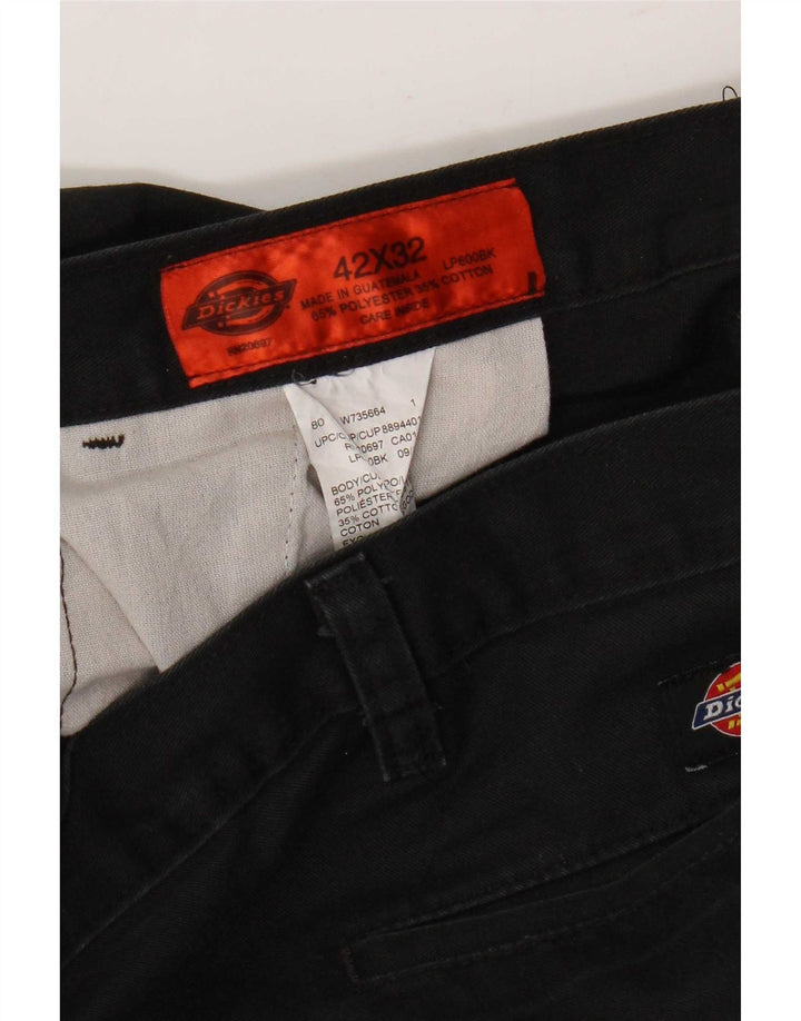 Męskie proste spodnie cargo Dickies W42 L32 Czarny poliester
