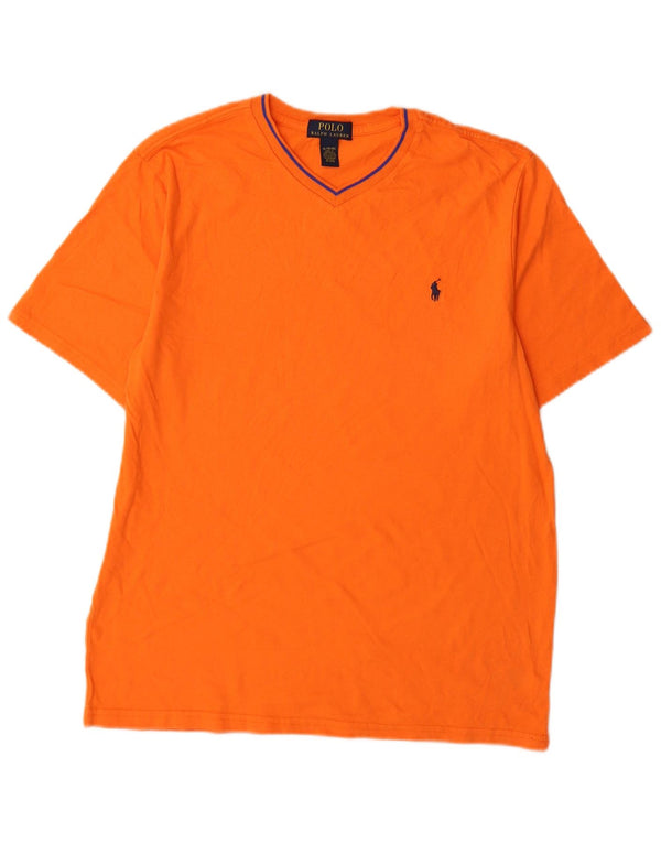 Koszulka chłopięca Polo Ralph Lauren, 15-16 lat, XL, pomarańczowa, bawełniana