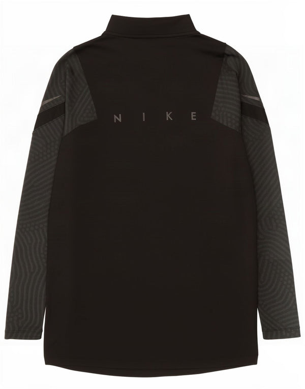 Męski dres Nike Dri Fit z graficznym pulowerem, mały, czarny prążek