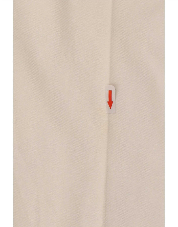 Męskie proste spodnie chino Dickies W34 L28 Biały poliester