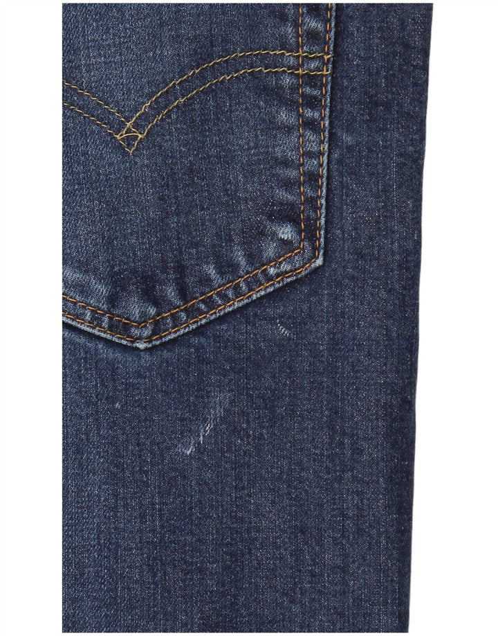 Męskie jeansy slim zwężane Levi's W34 L29 Niebieska bawełna