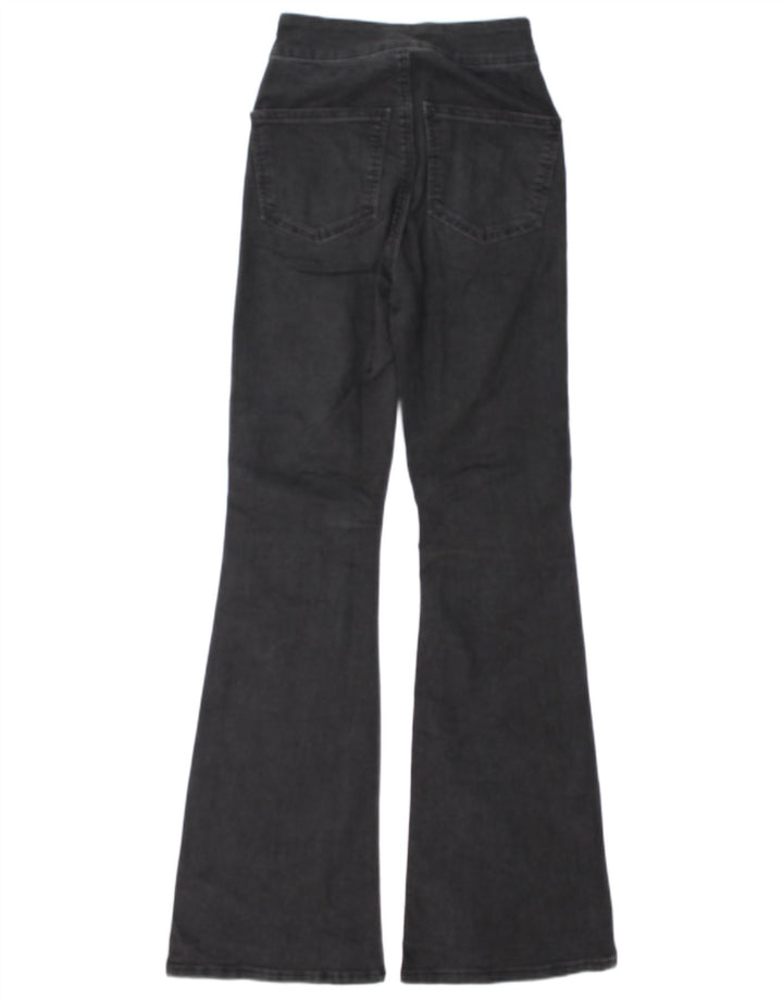 Damskie jeansy rozkloszowane Topshop W28 L32 Szara bawełna