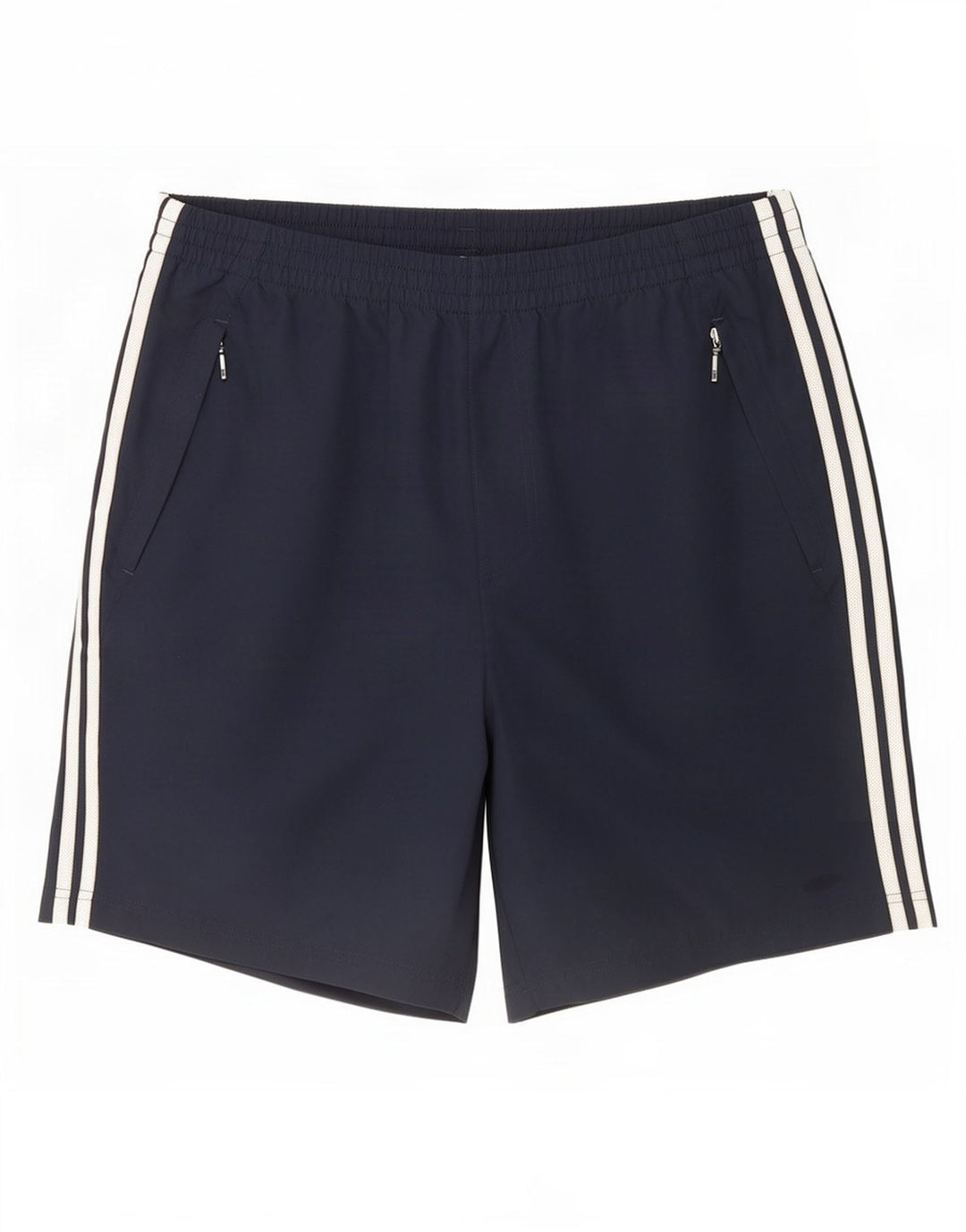 Męskie spodenki sportowe Adidas XL granatowe, poliestrowe