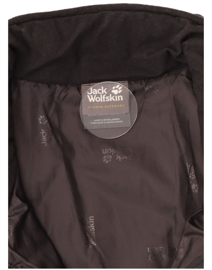 Męska kurtka Jack Wolfskin z podszewką UK 50 3XL, czarny poliester