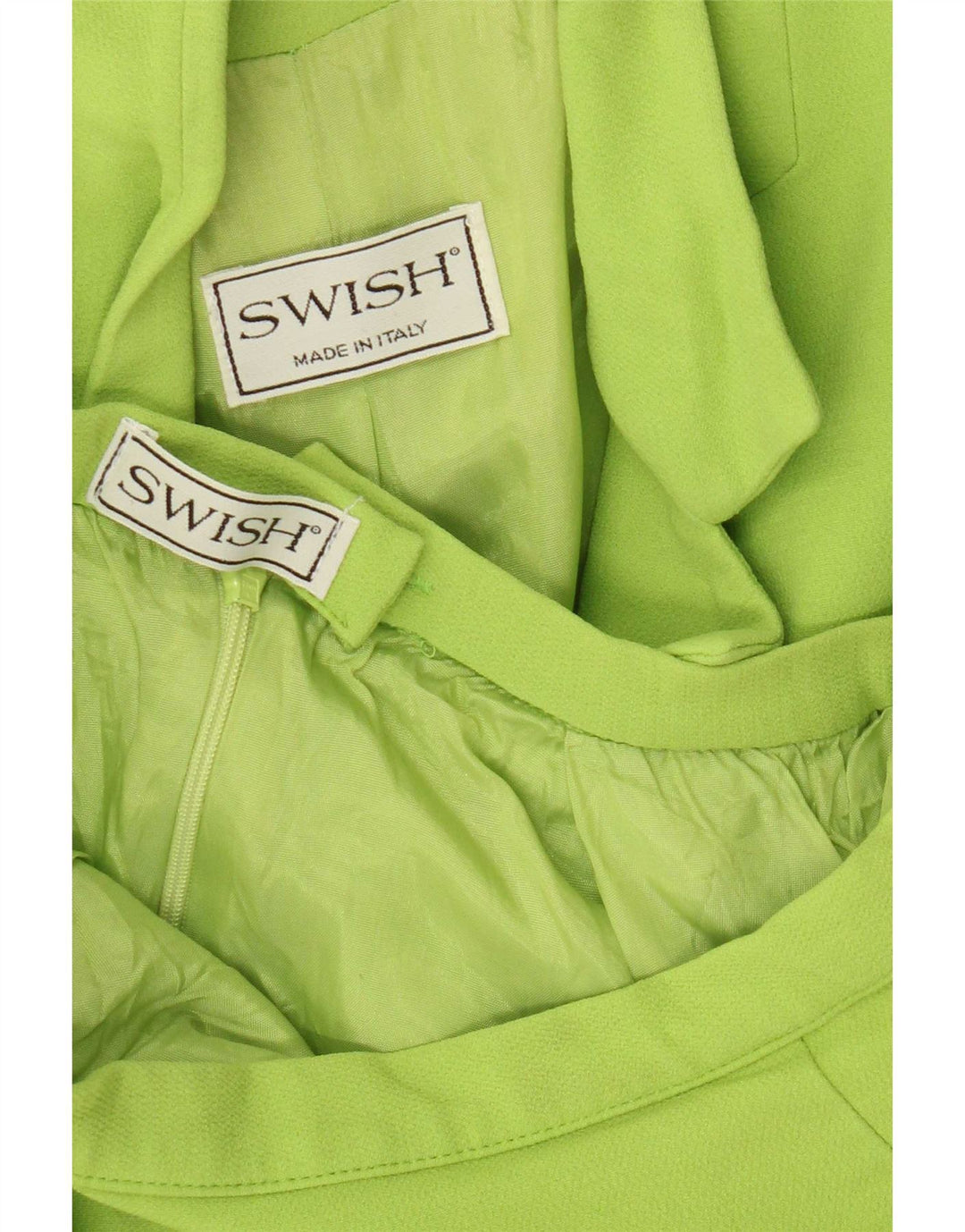 Swish Damski zestaw spódnic zapinanych na 4 guziki, UK 8 Small W24 Green