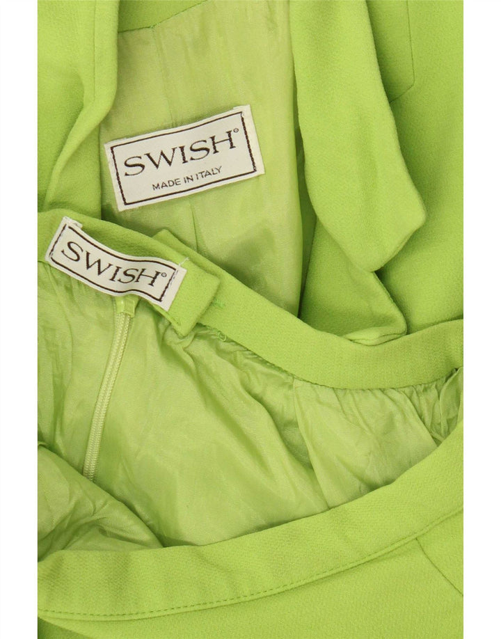 Swish Damski zestaw spódnic zapinanych na 4 guziki, UK 8 Small W24 Green