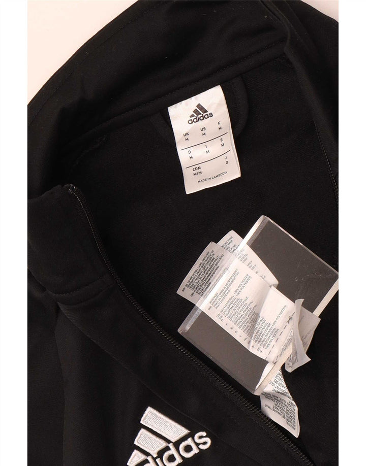 Adidas Męska bluza dresowa, średnia czarna poliester