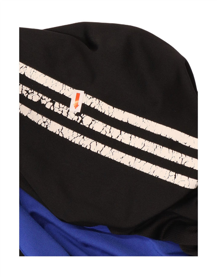 Adidas Męska bluza dresowa XL z niebieskim blokiem kolorów