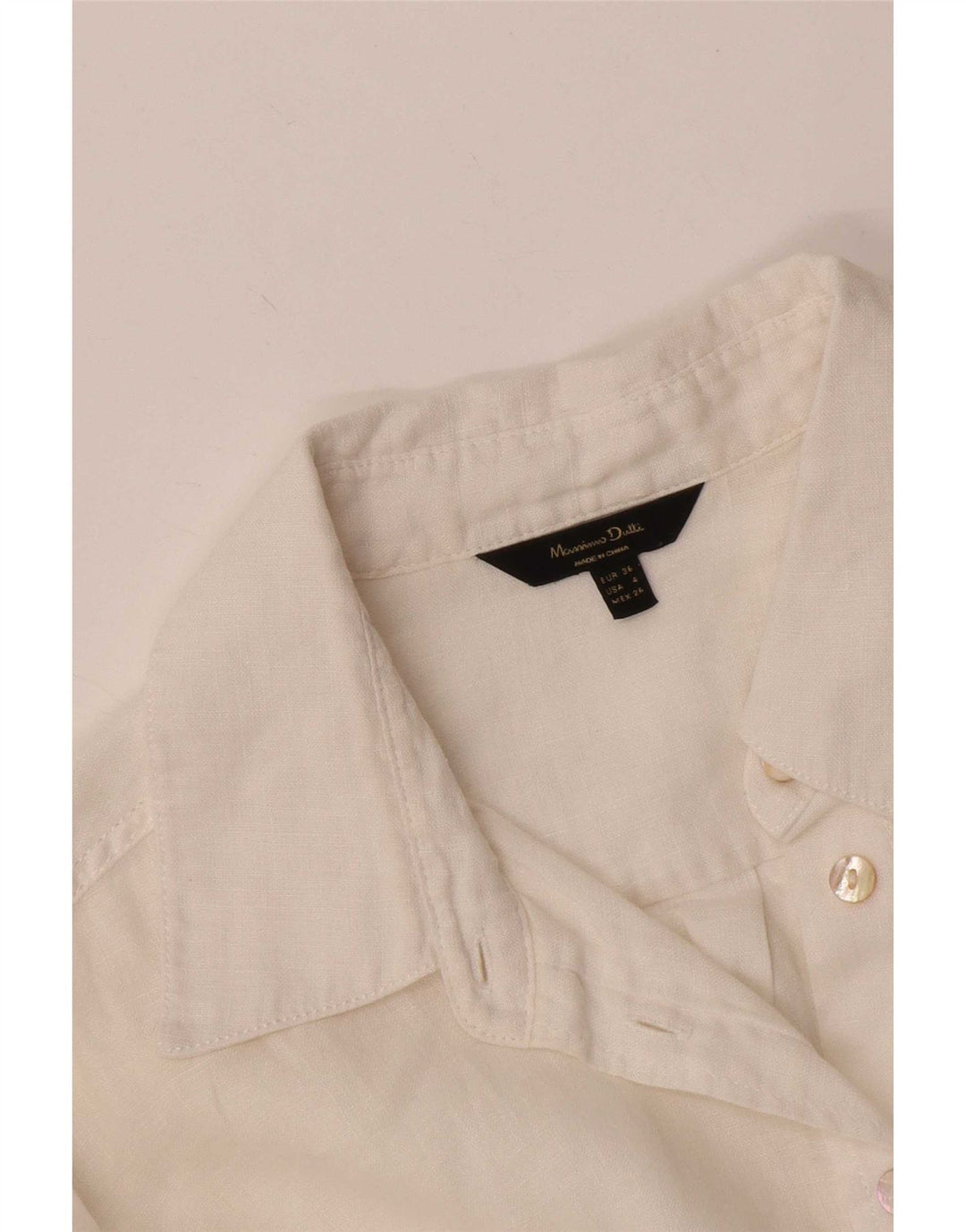 Koszula damska Massimo Dutti EU 36 XS biała