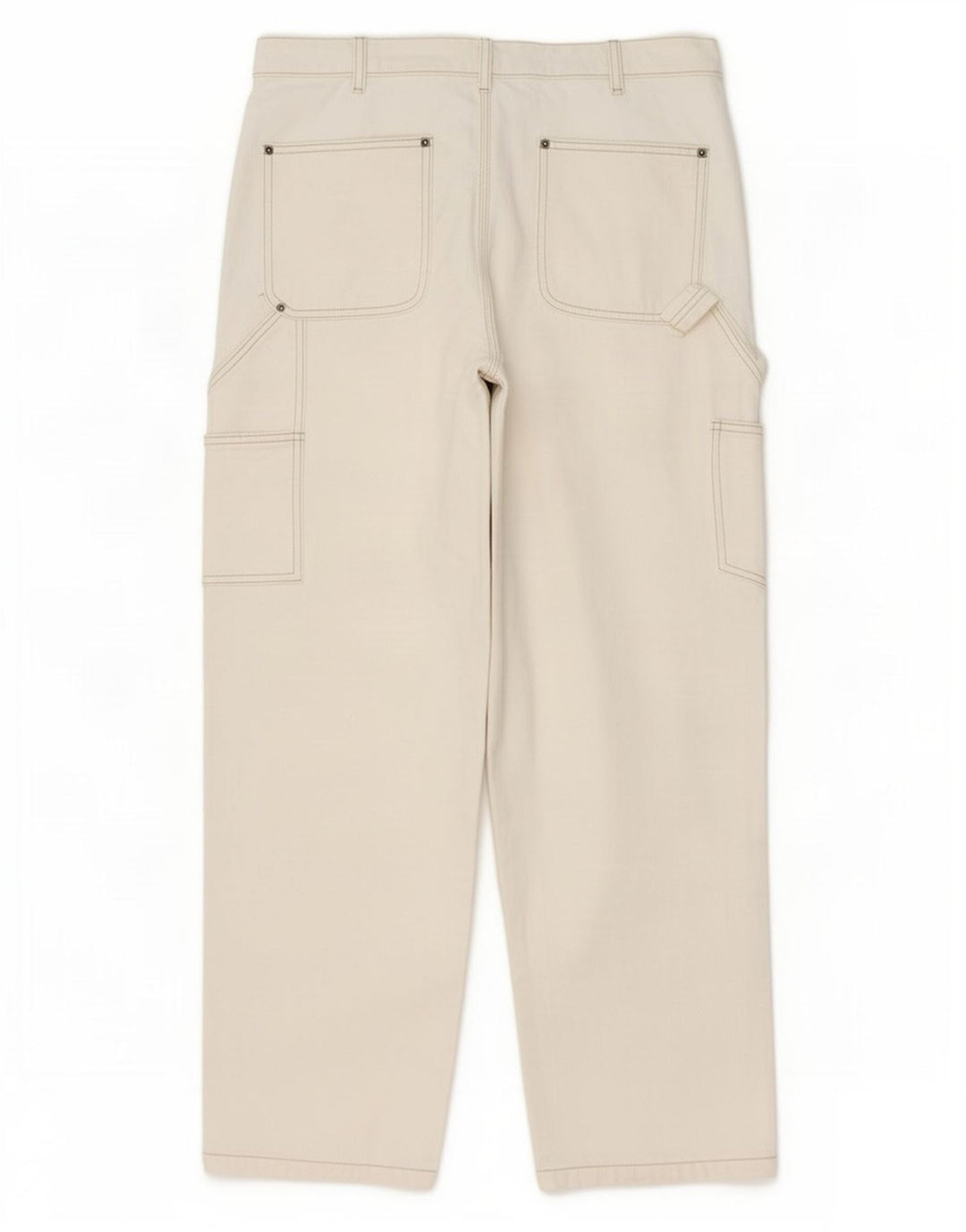 Jeansy męskie Zara Cargo Straight EU 42 Large W32 L30 Beżowe