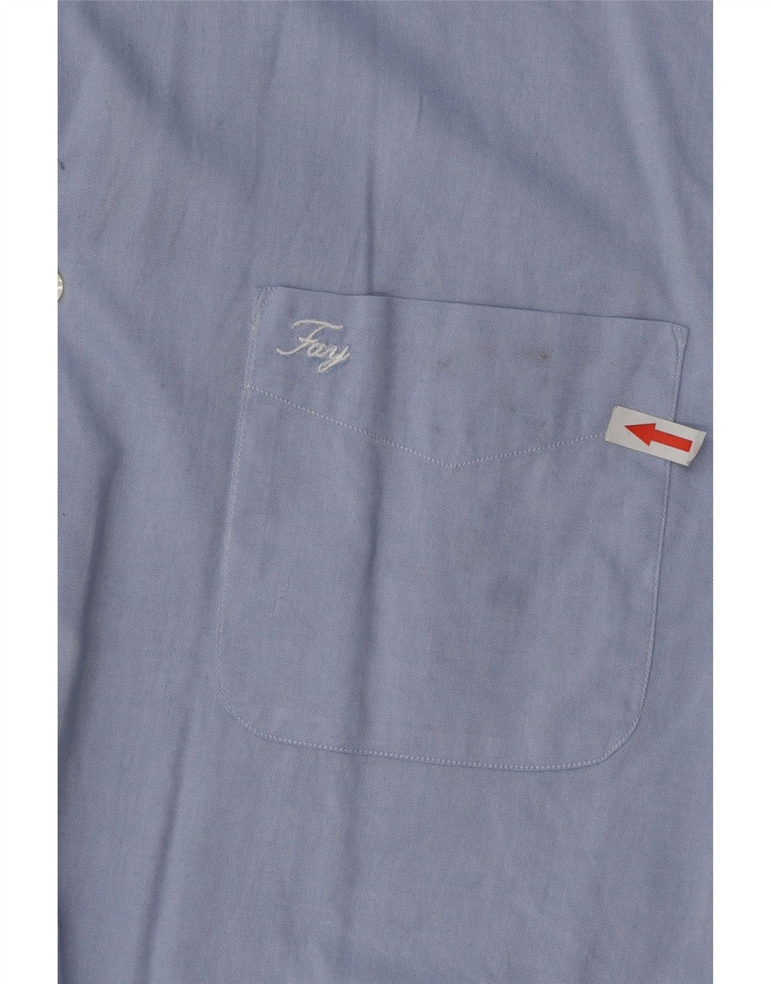 Koszula męska Fay, rozmiar 44 17 1/2 XL, niebieska bawełniana