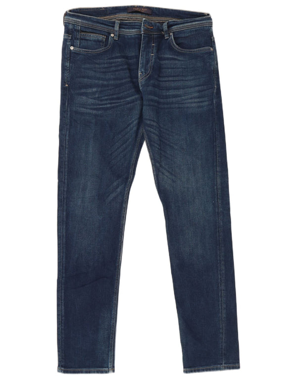 Jeansy męskie Zara Skinny EU 44 Large W34 L31 Granatowe