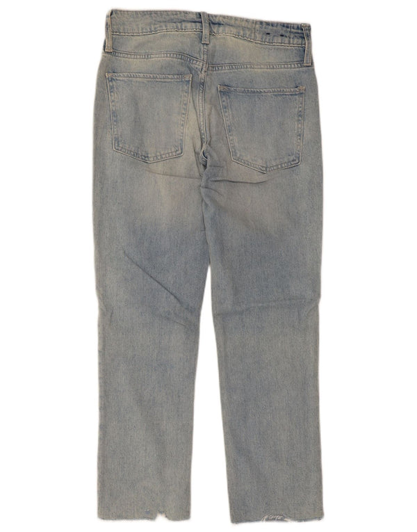 Damskie jeansy Gap Boyfriend Slim W24 L24 Niebieskie bawełniane